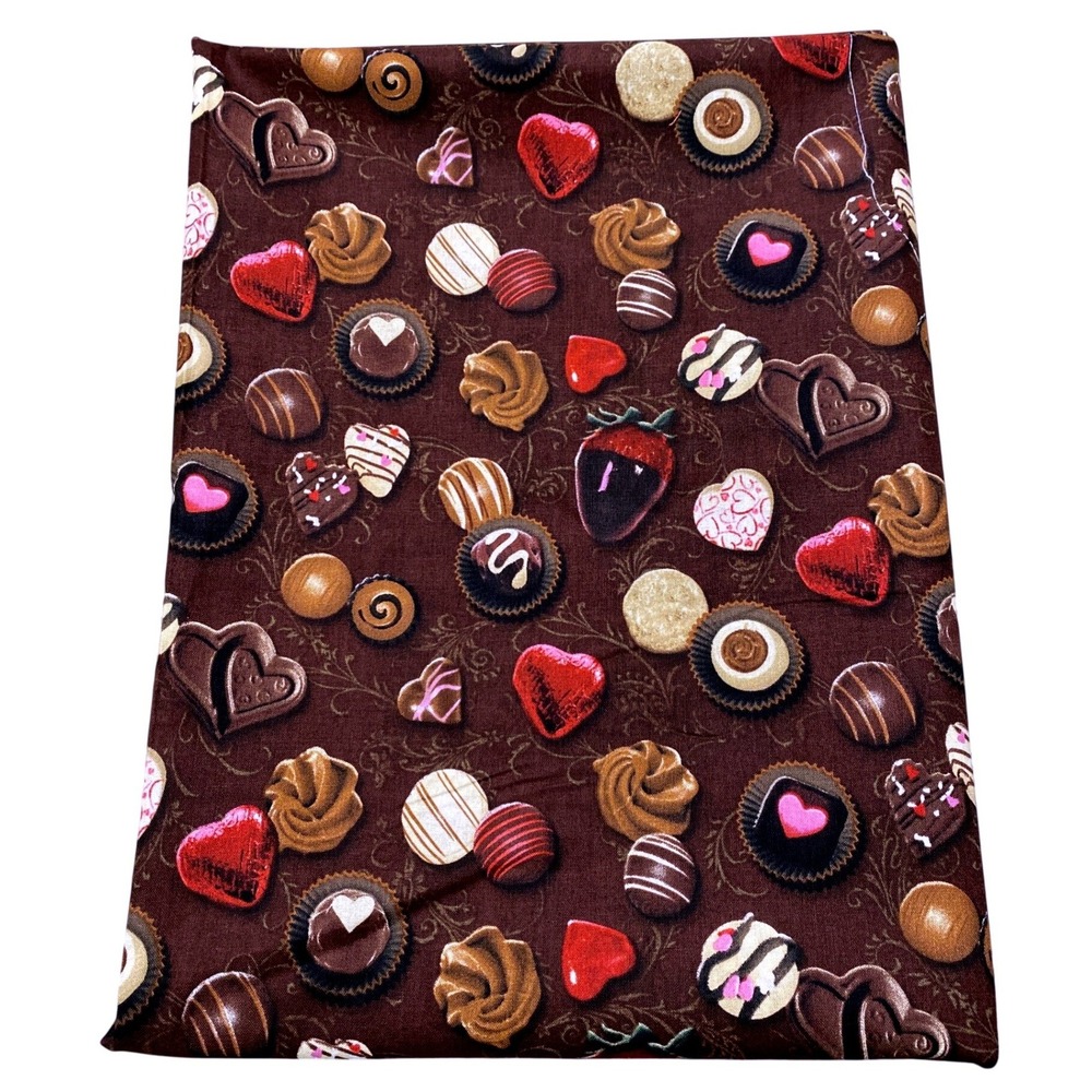 Springs Creative Chocolate Candies Cotton Fabric Kate Ward Thacker Brown 2014